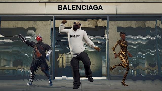 Fortnite s New Clothing Line Balenciaga Collaboration