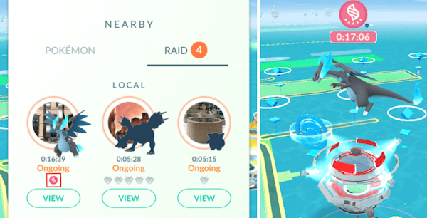 Pokemon go raid best sale