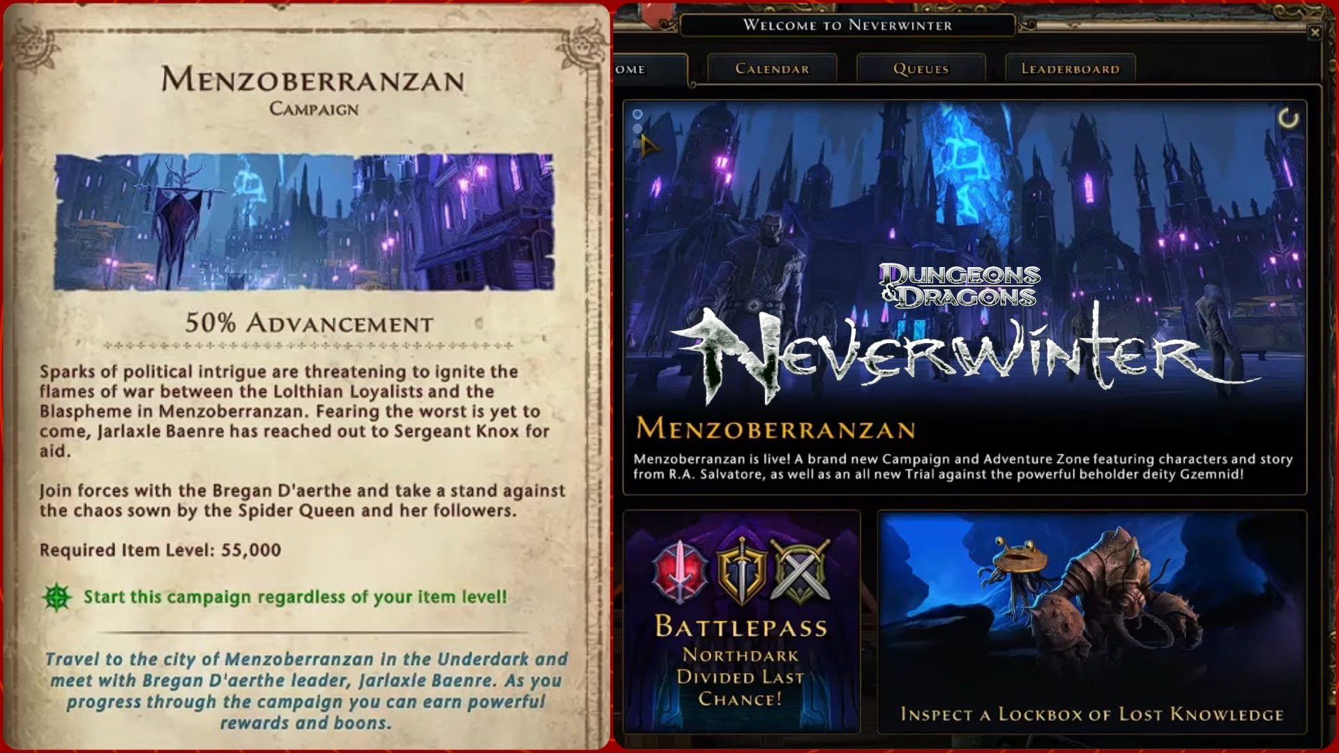 Menzoberranzan: Neverwinter&rsquo;s Latest Module Featuring R.A. 