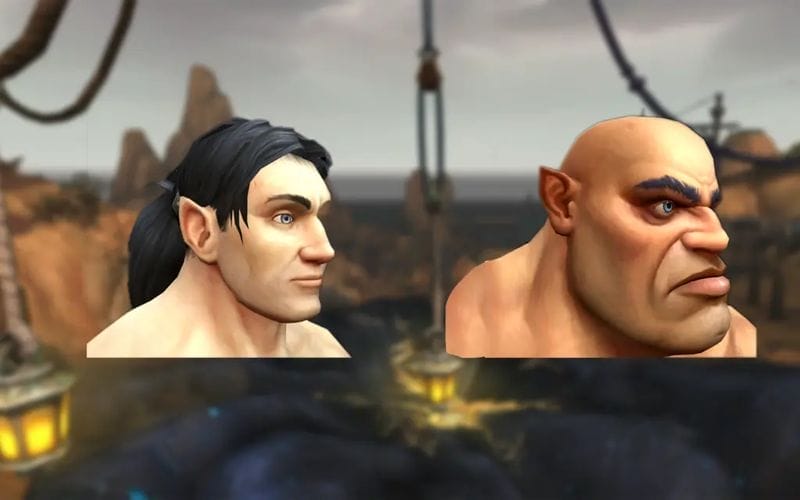 World of Warcraft character customization